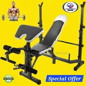 Weight Lifting Bench Multifunctional New