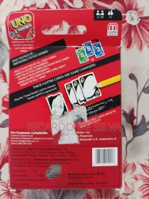 Uno Wild Card Pack