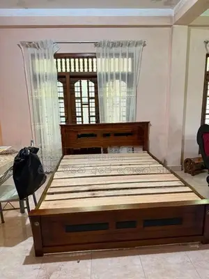 Teak Box Bed 6*5
