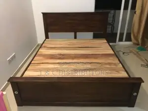 72*60 Teak Box Bed