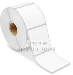 Direct Thermal Barcode Label Roll 50mm x 25mm D/T 1UPS 1000 PCS
