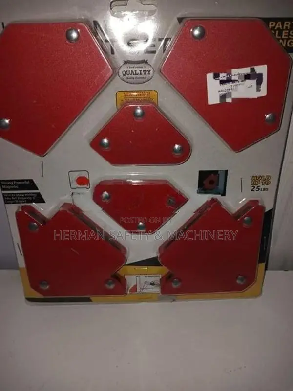 6-PIECE WELDING MAGNET SET HERMAN HT 0799