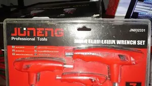 JUNENG T-HANDLE HEX WRENCH SET HERMAN HT 0800