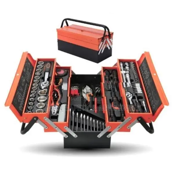 85-PIECE PROFESSIONAL CANTILEVER MECHANICAL TOOL SET HERMAN HT 0801