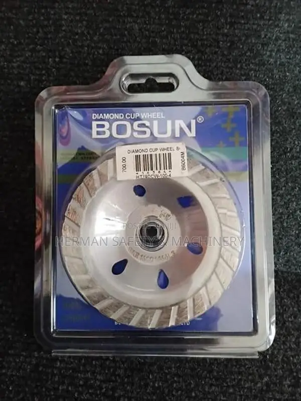 BOSUN HT10DCW-100-4 DIAMOND CUP WHEEL HERMAN HT 0807