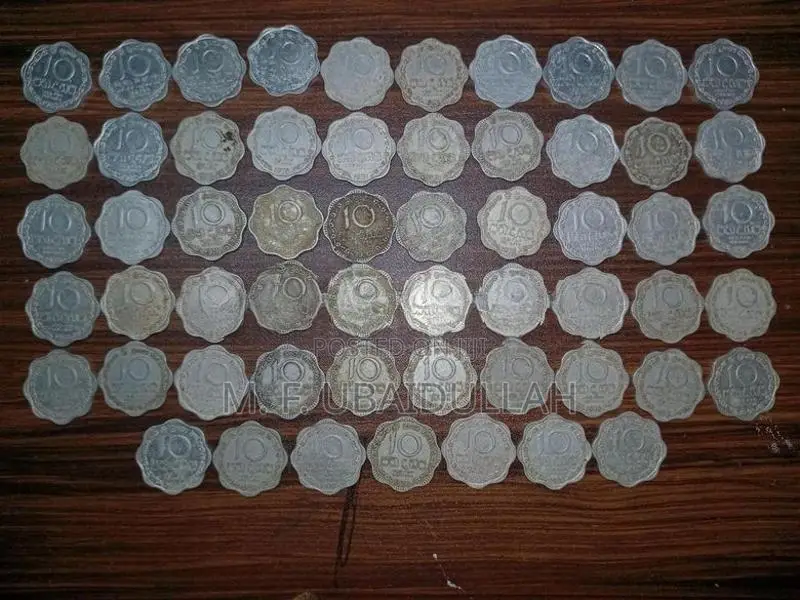 10c Old 1970s Coin