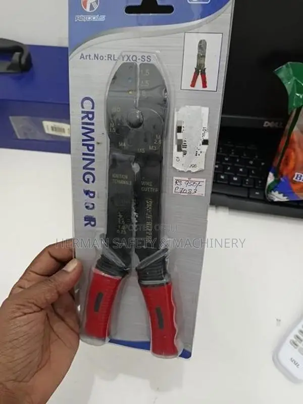 8-INCH MULTIFUNCTIONAL CRIMPING PLIER HERMAN HT 0820