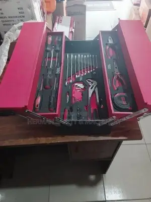 RED & BLACK CANTILEVER TOOL SET HERMAN HT 0826