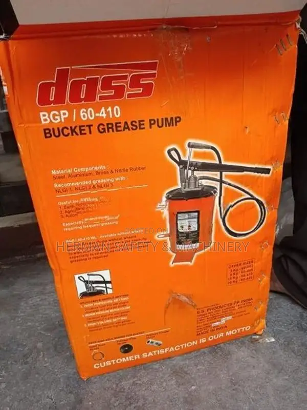 DASS BGP/60-410 GREASE PUMP HERMAN HT 0822
