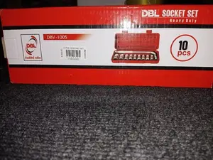 DBL 10-PIECE HEAVY-DUTY SOCKET SET HERMAN HT 0823