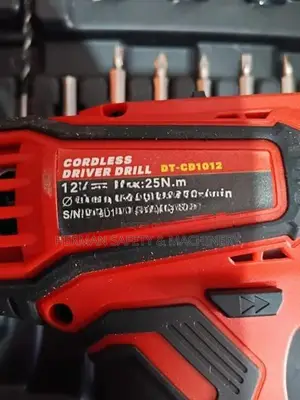 DITEC 12V CORDLESS DRIVER DRILL SET HERMAN HT 0827