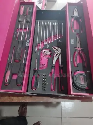 RED & BLACK CANTILEVER TOOL SET HERMAN HT 0826