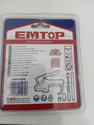 EMTOP 7 PCS AIR BLOW GUN SET HERMAN HT 0833
