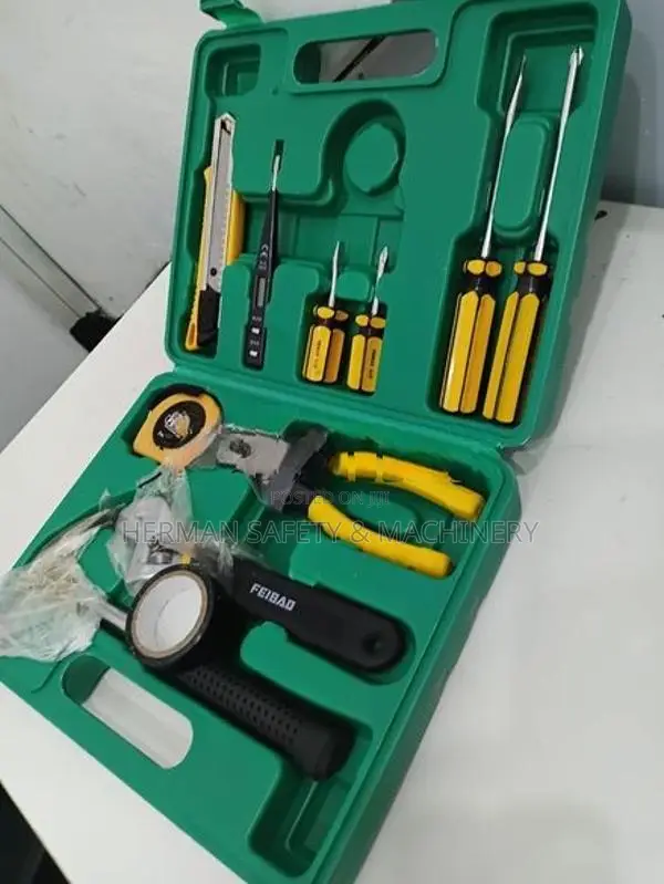 FEIBAO 12-PIECE HOUSEHOLD DIY TOOL SET HERMAN HT 0838