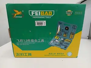 FEIBAO 12-PIECE HOUSEHOLD DIY TOOL SET HERMAN HT 0838