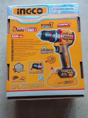 INGCO CORDLESS IMPACT DRILL – HERMAN HT 0869