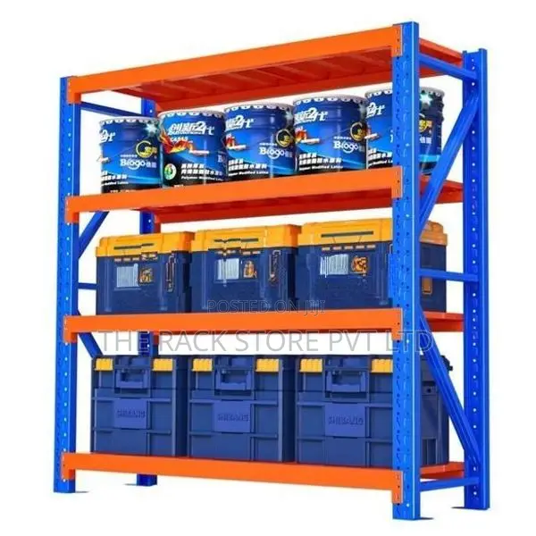 4 Tier Warehouse Storage Rack Shelf 120cm X 60cm 200cm