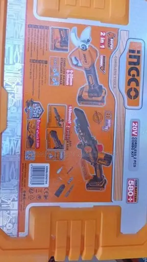 INGCO 20V CORDLESS 2 PCS PRUNER SAW & STRAIGHT SHEAR – HERMAN HT 0871