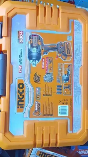 INGCO CORDLESS IMPACT WRENCH 850NM – HERMAN HT 0876