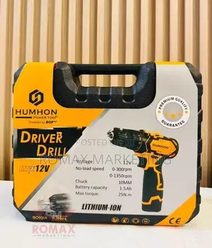12v Cordless Drill with Battery Humhon