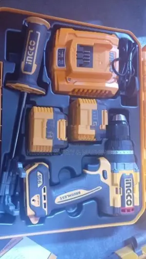 INGCO CIDLI201668 BRUSHLESS CORDLESS IMPACT DRILL KIT – HERMAN HT 0874