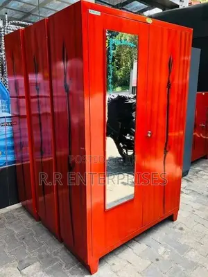 New 6*4 ft Steel cupboard with Mirror .