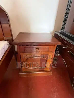 Vintage King size Mahogany bed and cupboards