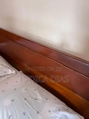 Vintage King size Mahogany bed and cupboards