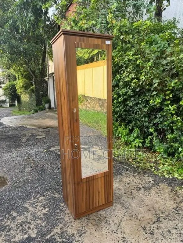 Single Door Wardrobe with Mirror