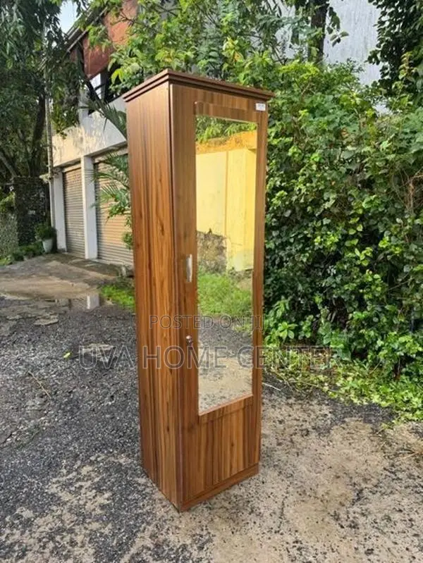 Single Door Wardrobe with Mirror