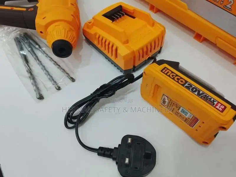 INGCO 20V CORDLESS ROTARY HAMMER DRILL – HERMAN HT 0884