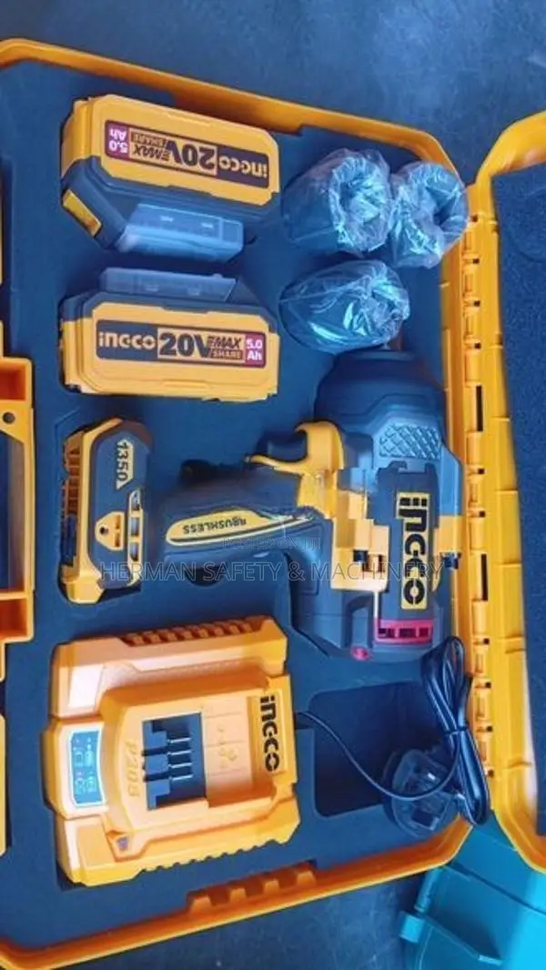 INGCO 20V BRUSHLESS IMPACT WRENCH 1350NM – HERMAN HT 0901