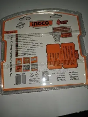 INGCO INDUSTRIAL SDS PLUS HAMMER DRILL BIT SET – HERMAN HT 0894