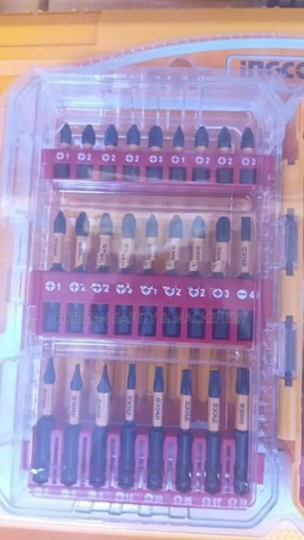 INGCO 51-PIECE IMPACT SCREWDRIVER BIT SET – HERMAN HT 0897