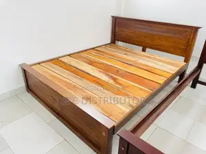 72*60 Teak Box Bed