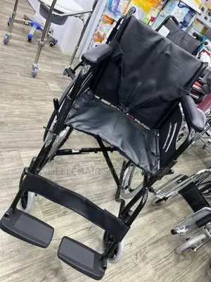 Wheel Chair Black Edition with Safety Belt