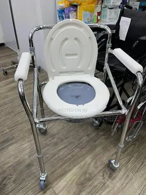 Commode Chair with Wheels