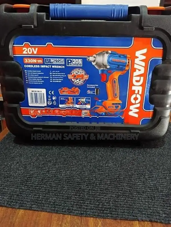 Wadfow 20V Cordless Impact Wrench – HERMAN PT 0555
