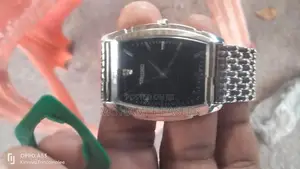 Seiko Square Black Dial Men's Watch