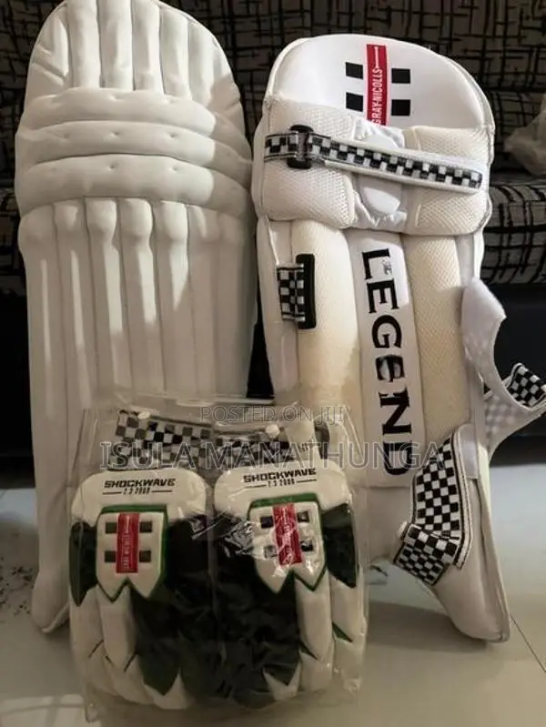 Cricket Batting Pads with Gloves