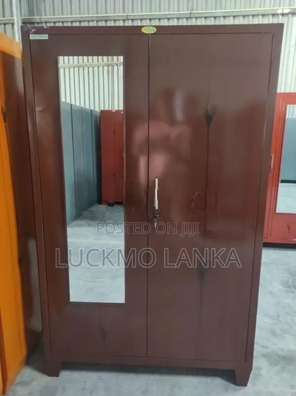New 6x4 Size Steel Cupboard With Mirror (Rrr3)