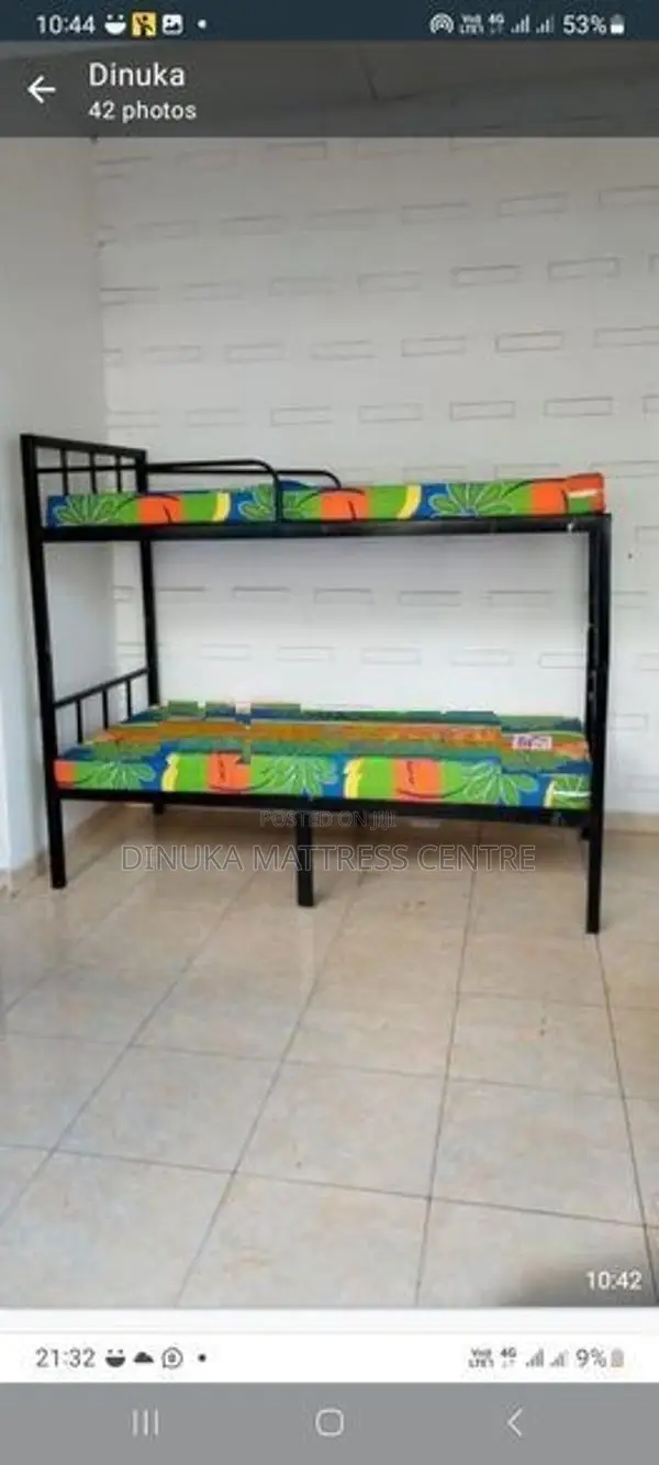 Steel bed 6ft ×3ft