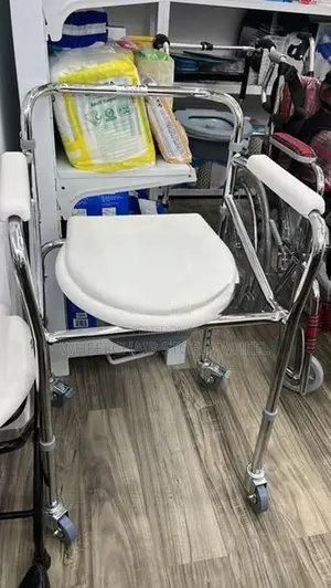 Commode Chair with Wheel
