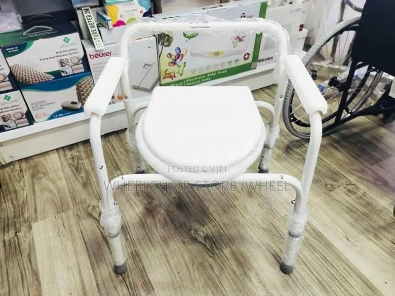 Commode Chair White