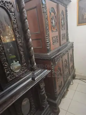 Antique Teak/Ebony Cupboards