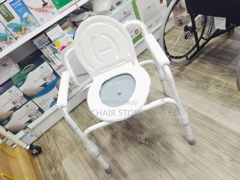 Commode Chair White