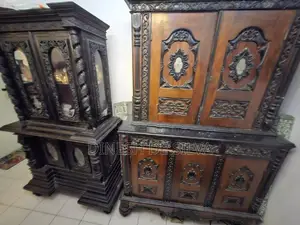 Antique Teak/Ebony Cupboards