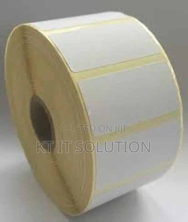 Direct Thermal Sticker 50mm x 25mm 1UPS 1000 Pcs Barcode Roll