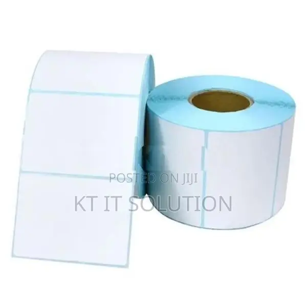 58mm x 40mm Direct Thermal Barcode Sticker 1ups 800Pcs Roll