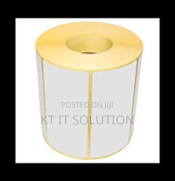 75mm x 50mm Direct Thermal 1UPS 500 PCS Sticker Barcode Roll